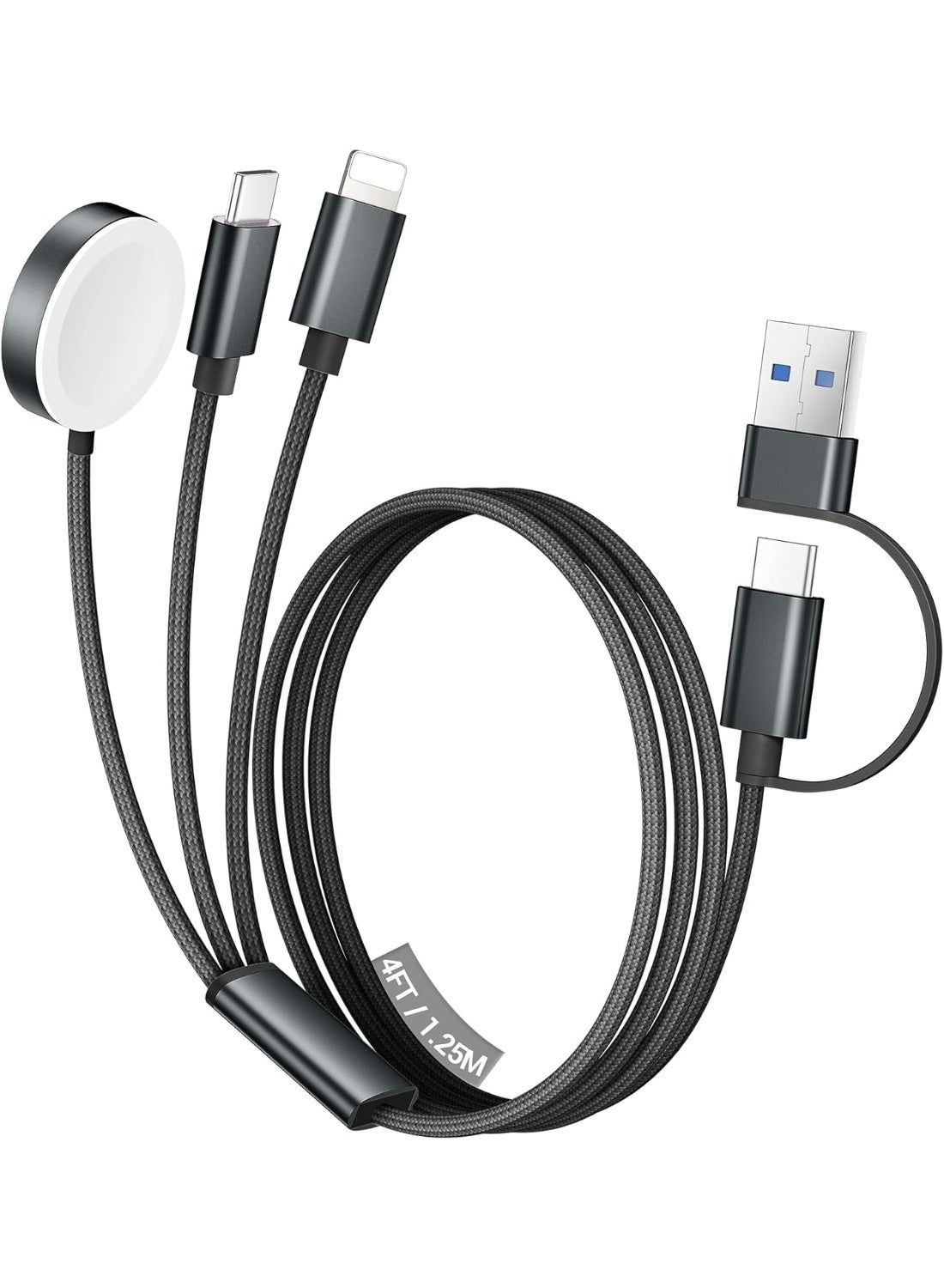 yelajoy Yelajoy 3 In 2 Usb C Cable For Apple Watch Charger ZE3E71FEF0F64CA80C8E4Z